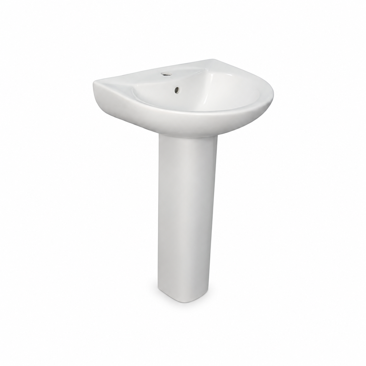 LAVATORIO + PEDESTAL SLN BLANCO (505X410X830) - FRATELLI